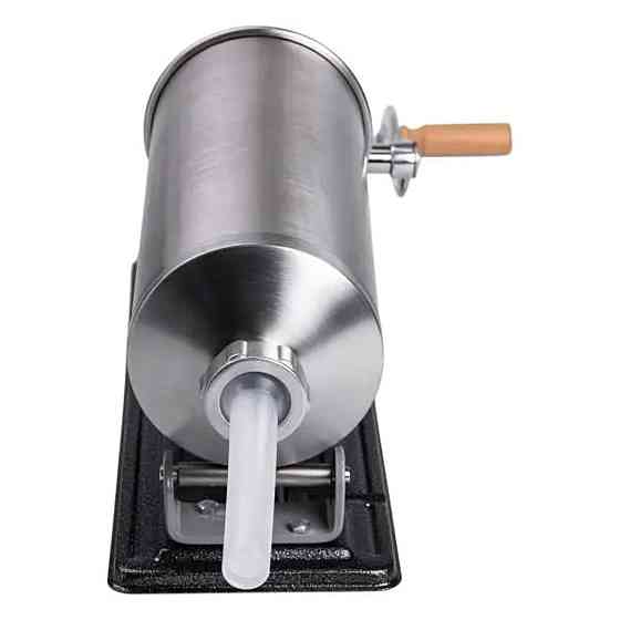 Ручной шприц для колбасы 3 л с 4 насадками из нержавейки Киев