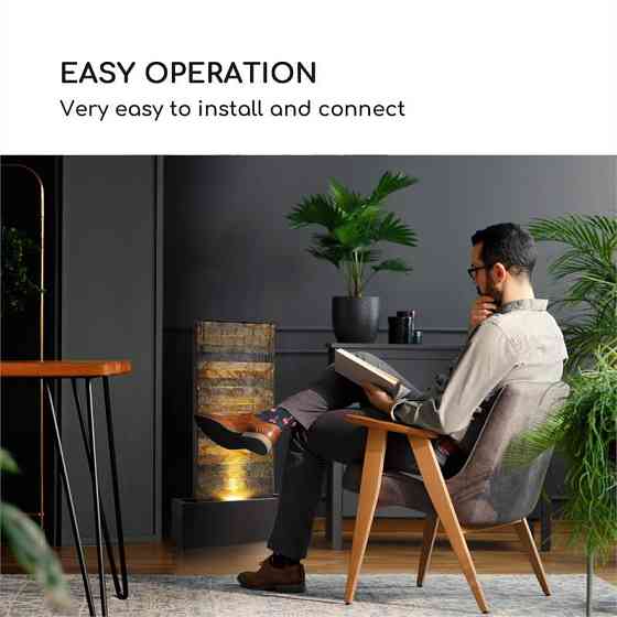 Насос Raincastle Garden Fountain с 12 светодиодами и концепцией Loopflow 8 Вт IPX8 для использования в Ровно