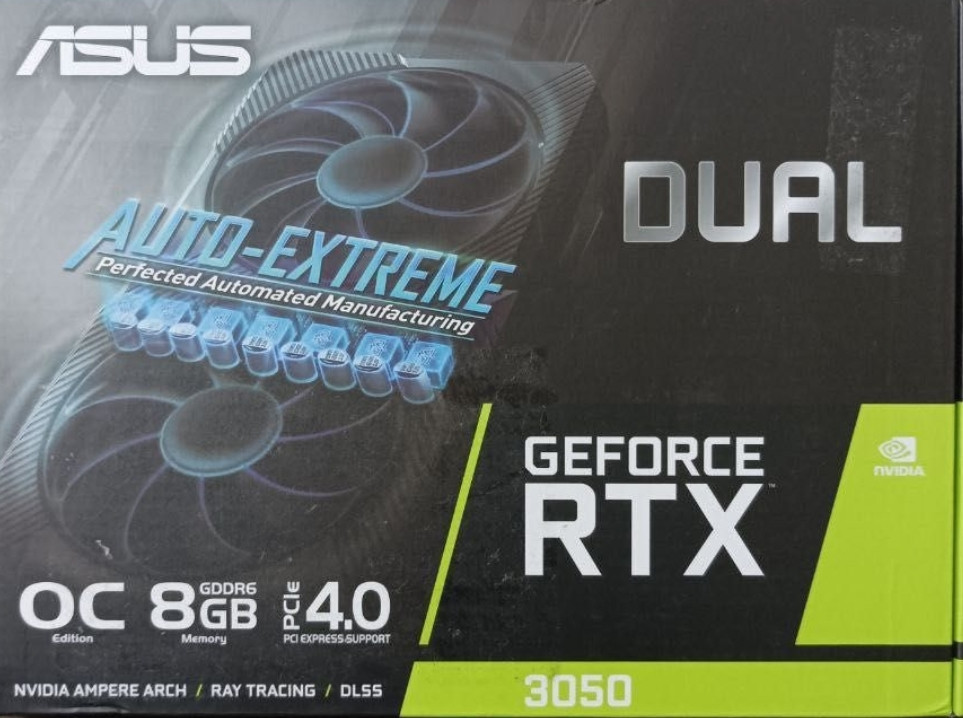 Видеокарта Asus PCI-Ex GeForce RTX 3050 Dual OC Edition 8GB GDDR6 Киев - изображение 2
