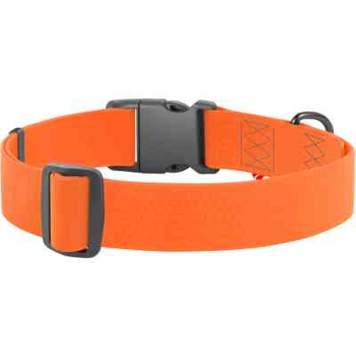 Ошейник для животных WAUDOG Waterproof с QR паспортом пластиковый фастекс XXL оранжевый (25114) Винница