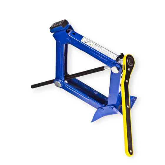 Домкрат ромбовый 1,5 т, 100-390 мм, резиновая опора, трещетка Мукачево