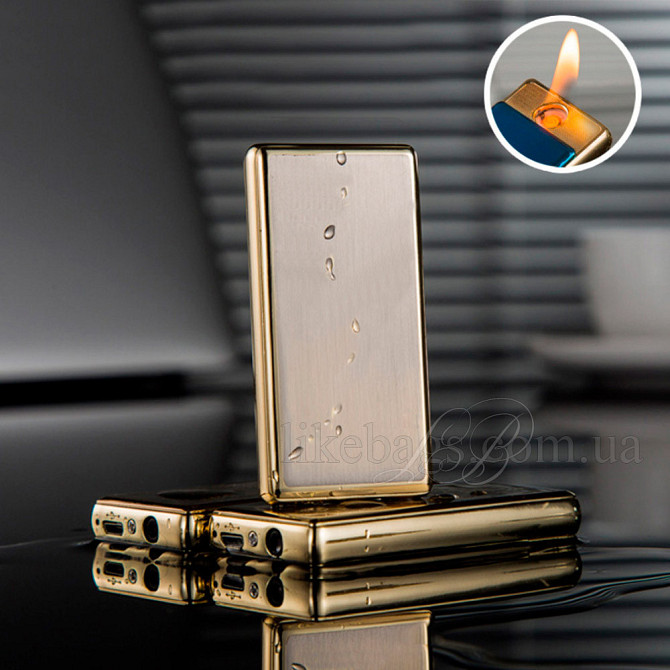 Електроімпульсна запальничка Запальничка 2-х режимна - USB + газ Полтава - фото 1