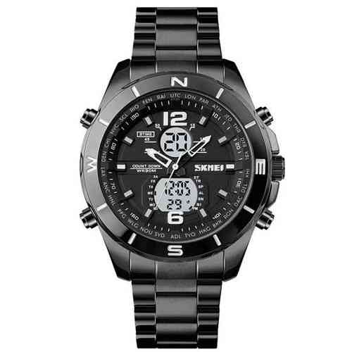 Годинники наручні SKMEI 1670BKWT, ЧОРНО-БІЛИЙ, 9771 Дніпро