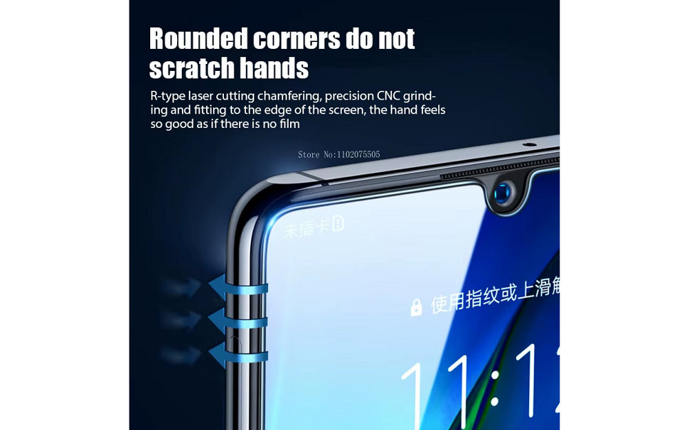 Защитное стекло ArmorGlass для Doogee N40 Pro – устойчивое к царапинам и ударам Киев - изображение 4