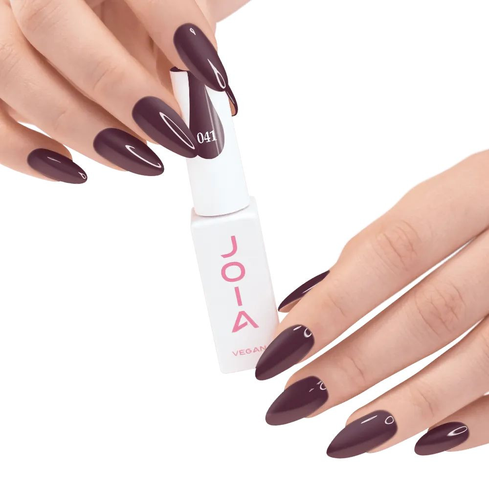 Гель-лак для ногтей бордо 041 эмаль JOIA vegan 6 мл Киев - изображение 7