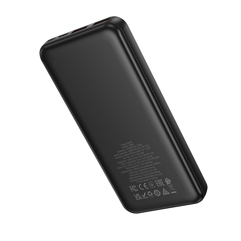 Павербанк 10000 mAh BOROFONE BJ80 Clever 22.5W+PD20W швидка зарядка power bank повербанк Одеса - фото 9