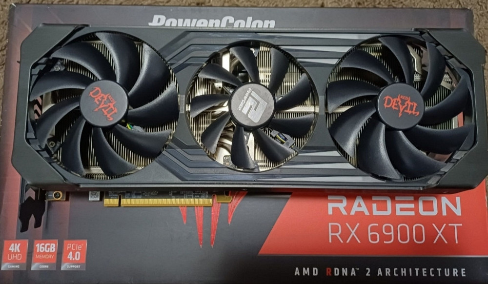 Видеокарта RX 6900XT Power Color Red Devil Киев - изображение 7