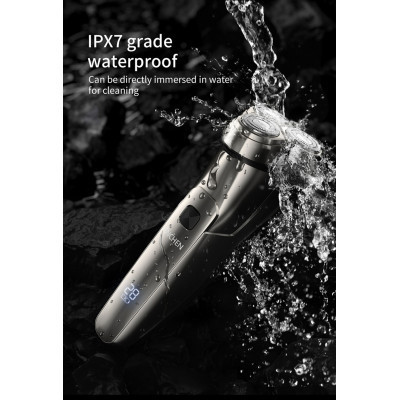 Електробритва Xiaomi Enchen Steel 3S Black/Gold Вінниця - фото 7