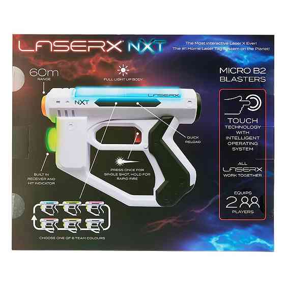 Ігровий набір для лазерних боїв – Laser X NXT Micro для двох гравців Днепр