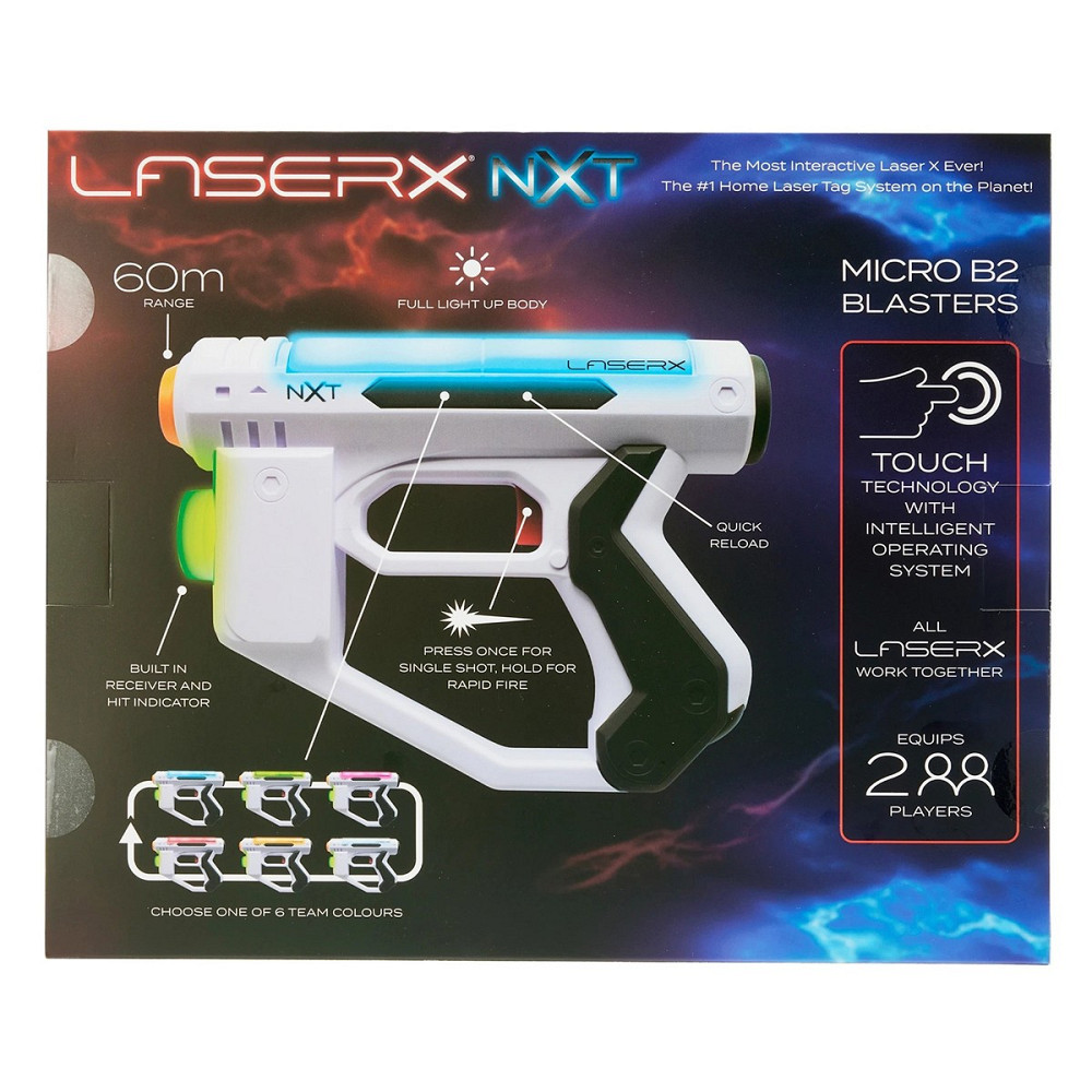 Ігровий набір для лазерних боїв – Laser X NXT Micro для двох гравців Днепр - изображение 5