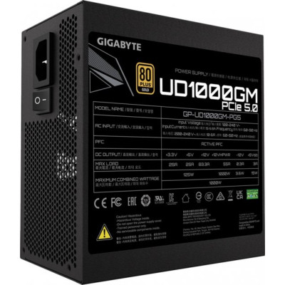 Блок живлення GIGABYTE 1000W (GP-UD1000GM PG5) Вінниця - фото 4
