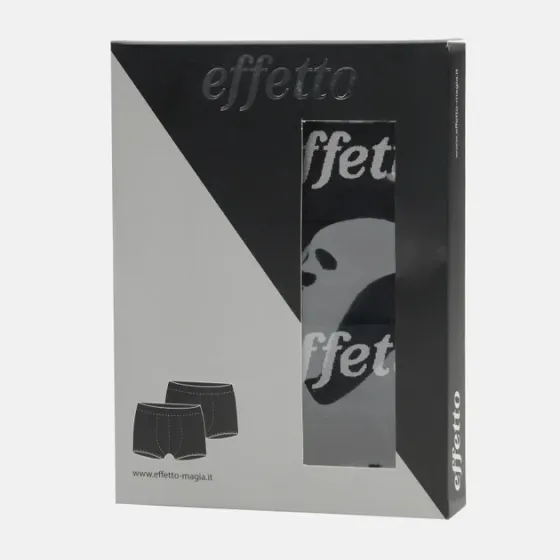 Чоловічі труси шорти Effetto 1777 Серый, XL Київ