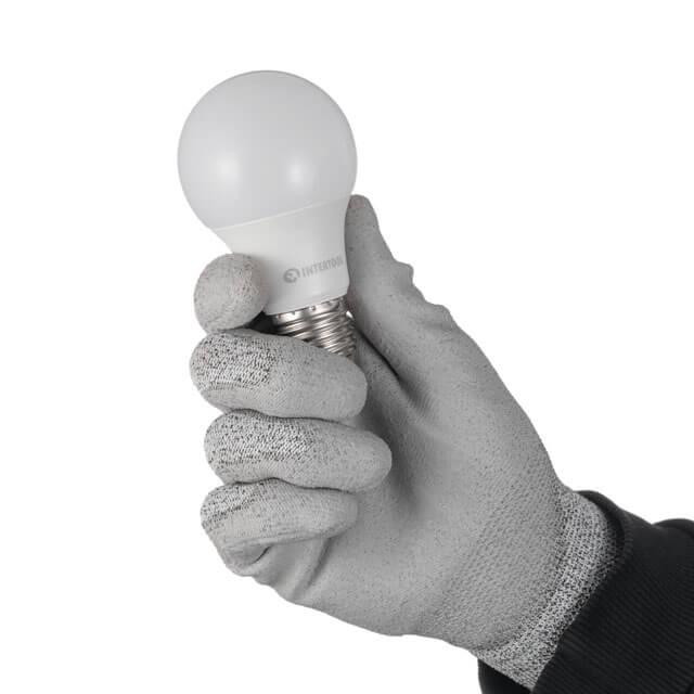 Лампи світлодіодні, набір 4 од., LL-0014, LED A60, E27, 10 Вт, 150-300 В, 4000 K, 30000 год, гарантія 3 роки INTERTOOL LL-4014 Киев - изображение 3