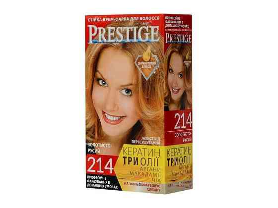 Крем-фарба №214 Золотисто-русявий ТМ PRESTIGE Київ