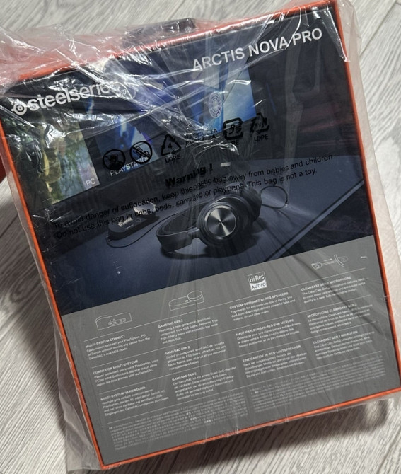 Навушники з мікрофоном SteelSeries Arctis Nova Pro Black (61527) Харків - фото 2