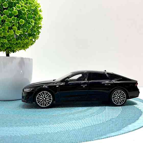 Машинка Audi А7 Авто Експерт металопластик 1:24 звук світло інерція Чорна (1904-17) Чернігів