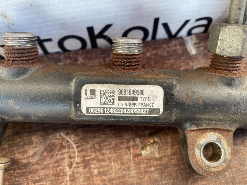 Паливна рейка (рампа форсунок) Fiat Scudo 2.0 jtd 2007-2016 (9681649580) Ковель - фото 2