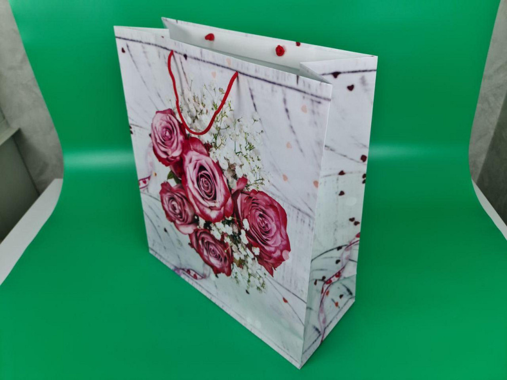 Пакет бумажный Супер 47x52x20(артS-079) (12 шт) Харьков - изображение 1