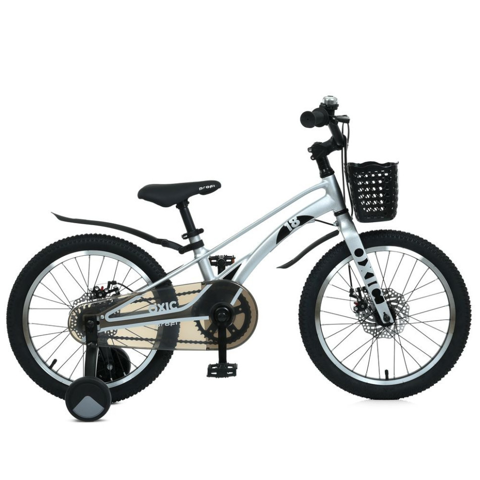 Велосипед дитячий OXIC MB 18OXIC GREY, колеса 18 дюймів Вінниця - фото 2