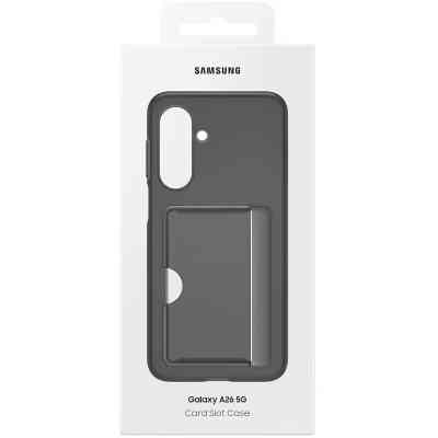 Чохол до мобільного телефона Samsung Galaxy A26 (A266), Card Slot Case black (EF-OA266TBEGWW) Вінниця