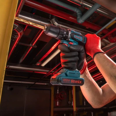 Шуруповерт Ronix ударний акумуляторний 20В, 2Ah х 2 (8900K) Вінниця - фото 7