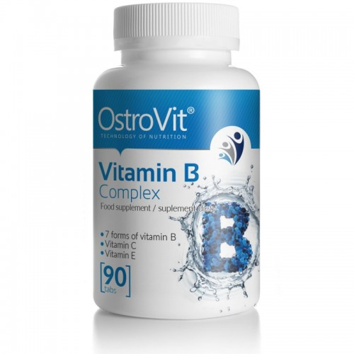 Комплекс витаминов OstroVit Vitamin B Complex 90 tab Луцк - изображение 1