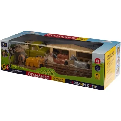 Ігровий набір Otamanko Веселий хутір (вантажівка та стайня з кіньми) (8818K) Вінниця - фото 3