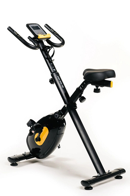 Складаний домашній велотренажер Besport до 130 кг із системою магнітного опору Велотренажер для схуднення Київ - фото 2