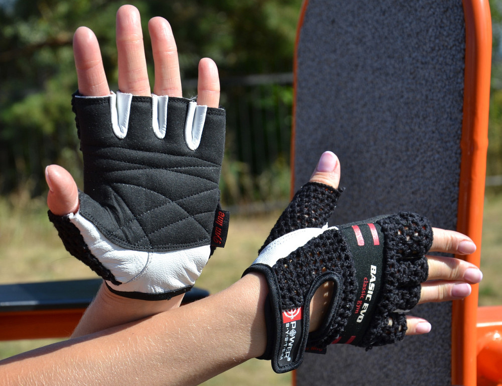 Рукавички для фітнесу Power System PS-2100 Basic EVO Black/Red Line XL Луцьк - фото 4