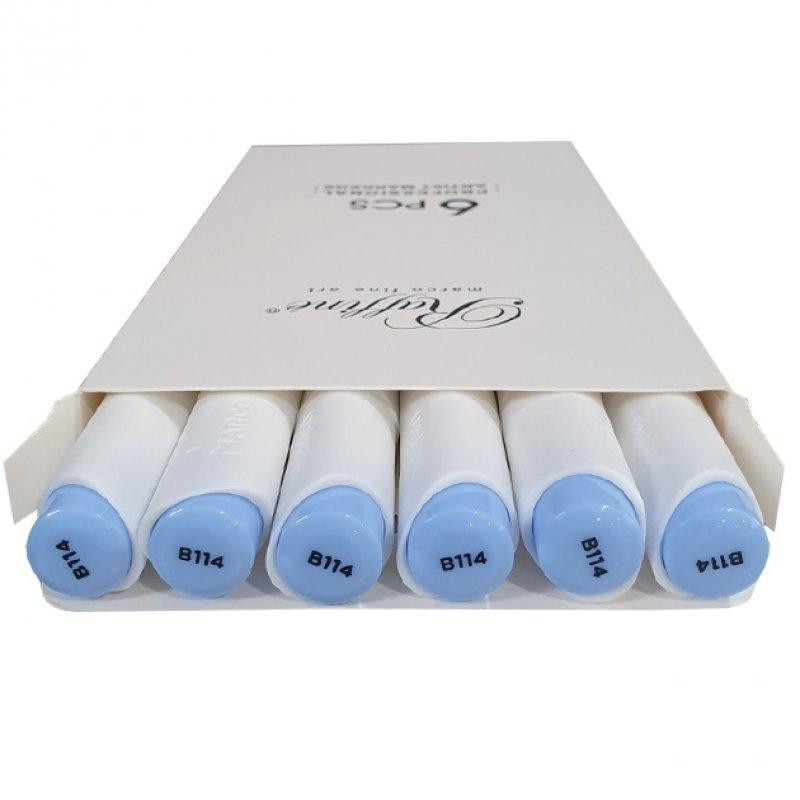 Скетч-маркер двосторонній "Marco" Raffine Cornflower (B114) 7800-6CB, шт Київ - фото 1