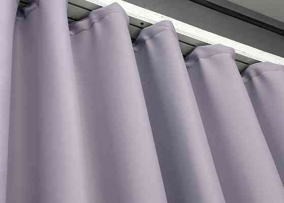 Шторна тканина блекаут, колекція "Midnight" колір лавандовий 1227ш Київ