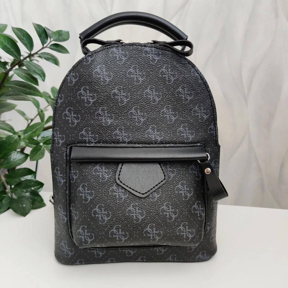 Женский рюкзак классический брендовый. Женский маленький брендовый рюкзак Черный 816 Киев - изображение 1