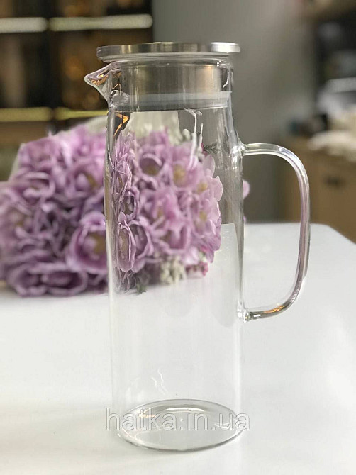 Глечик "Фреш" 1200 мл для напоїв прозорий Київ - фото 4