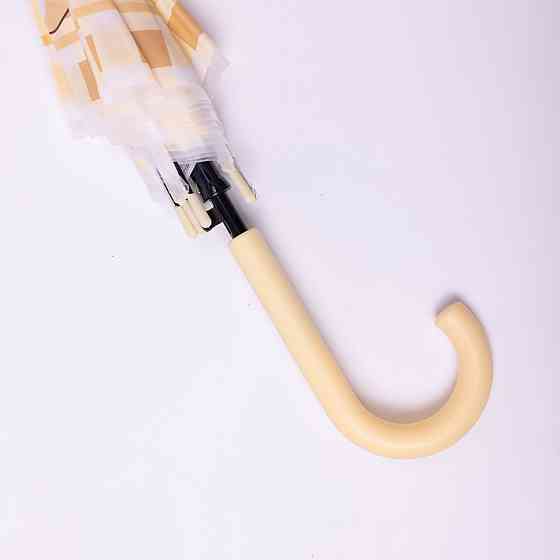 Детский полуавтоматический зонт-трость желтый 94 см Киев