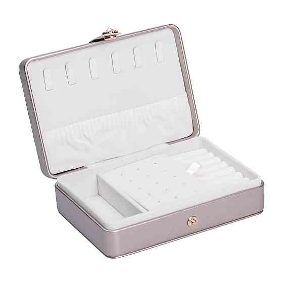 Еко-шкатулка для прикрас 16×11 см золотистого кольору Київ