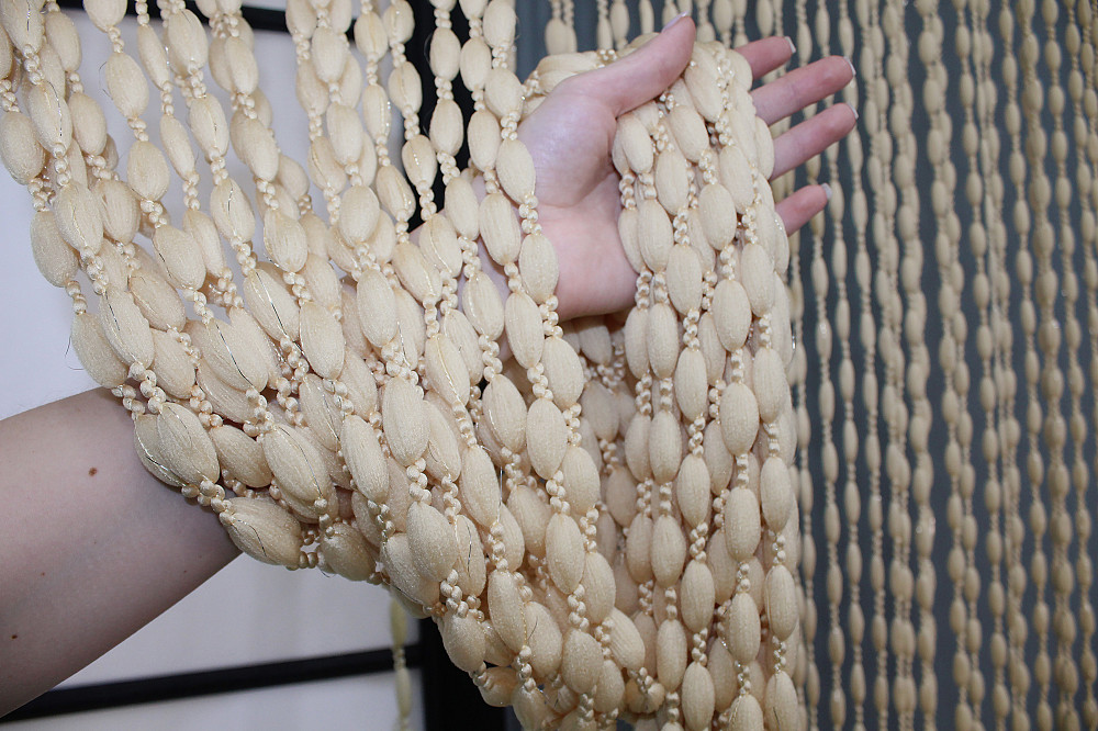 Штори-нитки "Шиніл" з люрексом Кремовий 300х300см 1 шт (61-046) Київ - фото 7