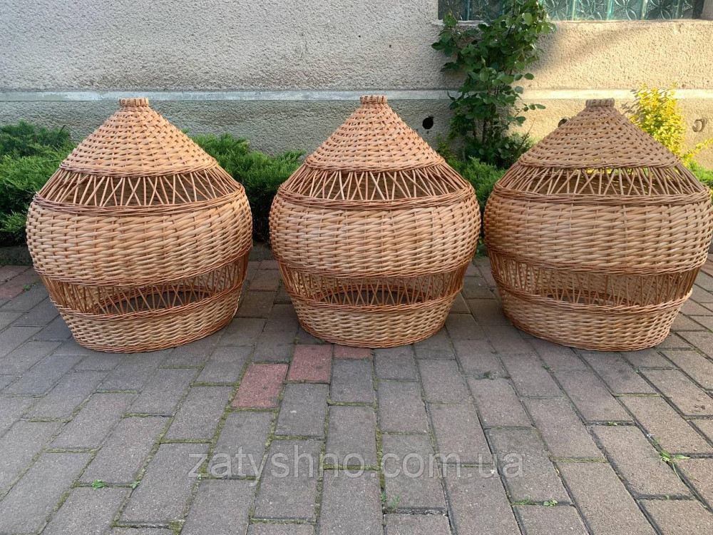 Люстра плетена із лози фігурна Київ - фото 4