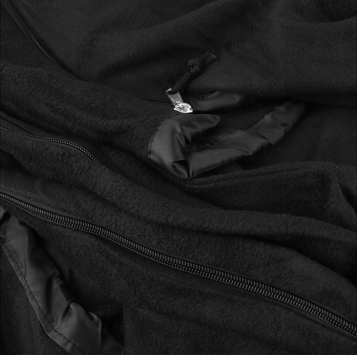 Універсальний флісовий утеплювач для спального мішка з чохлом Mil-Tec від Sturm (14114002) Black Нововолинськ - фото 6