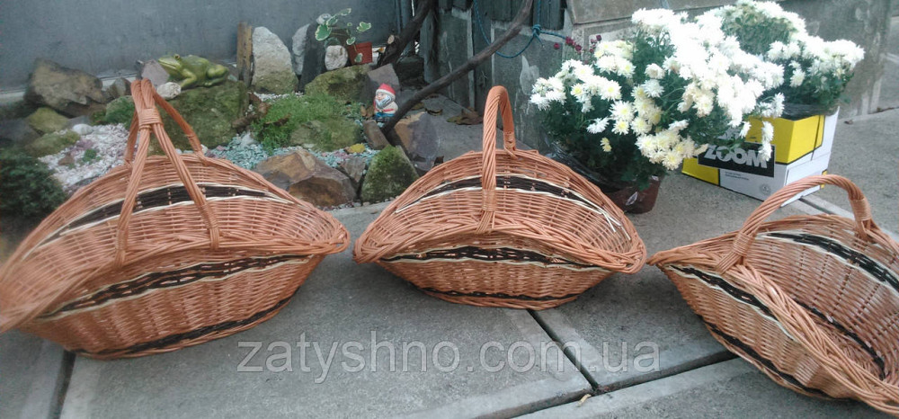 Декоративні кошики в асортименті (набір) Київ - фото 1
