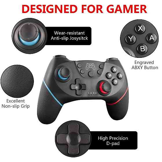 Беспроводной контроллер геймпад для Nintendo Switch Switch Lite OLED Pro Controller Нинтендо джойсти Киев