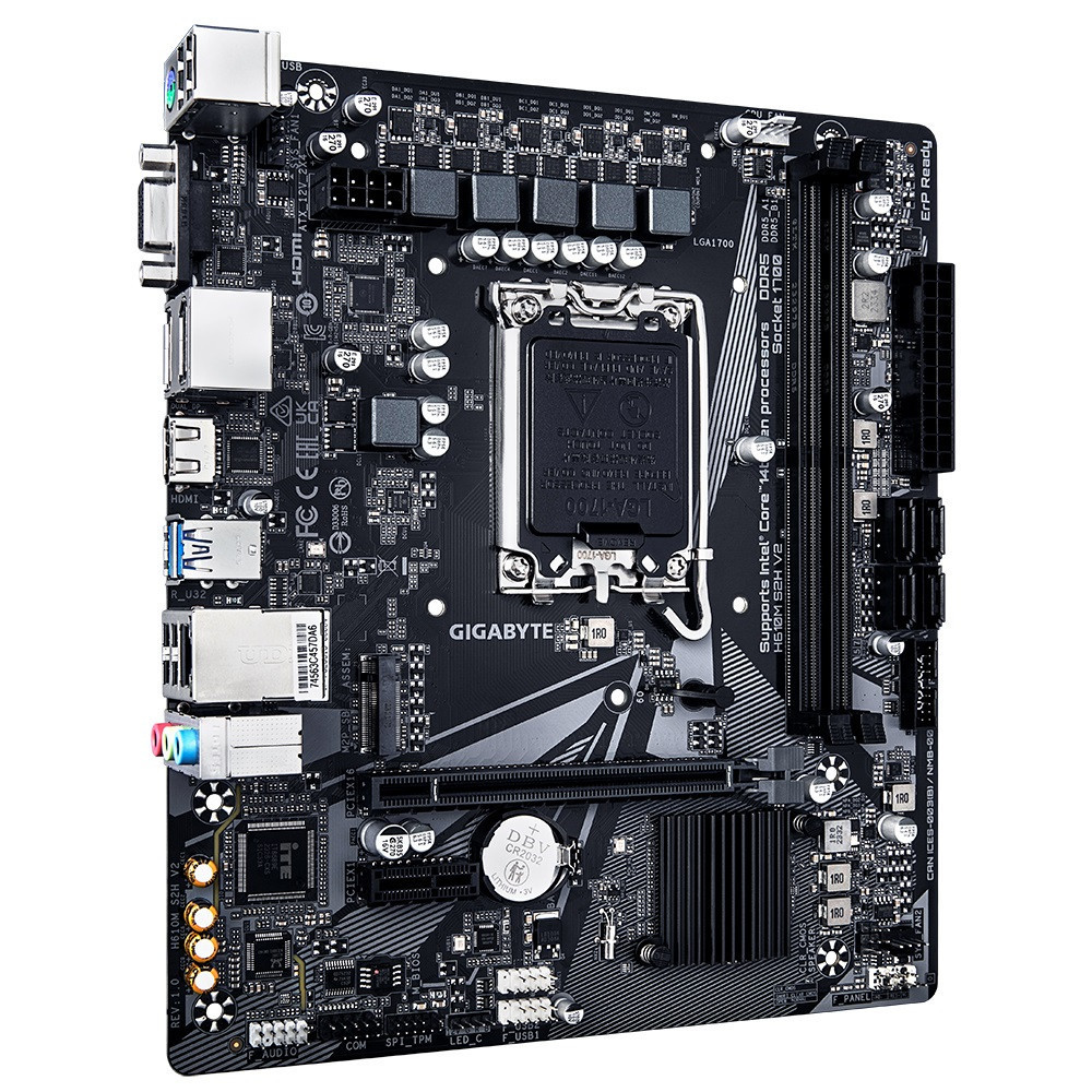 Материнська плата Gigabyte H610M S2H V2 Socket 1700 microATX Харків - фото 3
