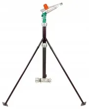 Насос Holida Zraszacz działko do podlewania deszczownia ogrodowy polowy pulsacyjny na stojaku sektorowy ALUMINIOWY mocny Киев