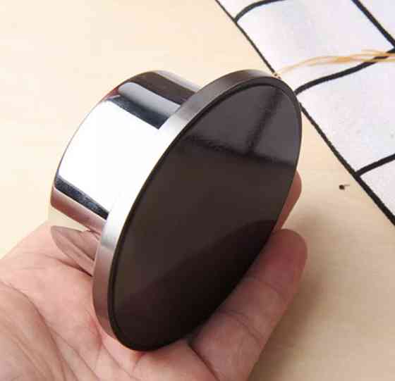 Таймер механічний для кухні, зворотній відлік, чориний,на магніті на задній частині виробу Київ