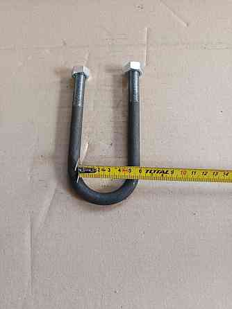 Стремянка посилена з гайкою на трубу діаметр 48 мм Вінниця