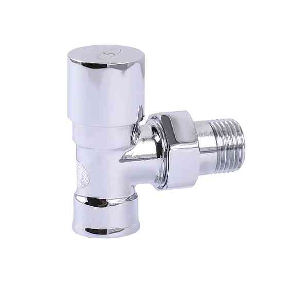 Кран вентильний з американкою1/2″ кутовий п/ключ  CHROM Art. 1844 Solomon Луцк