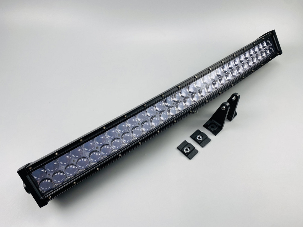 Прямокутна світлодіодна панель Фара LED BAR 180W (напівколо) 3D лінза 9-32В IP67 led chip 3030 60 led ламп Мукачево - фото 6