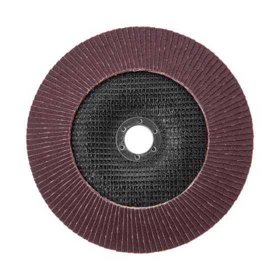 Диск шліфувальний пелюстковий, 180×22 мм, зерно K120, 7000 об/хв INTERTOOL BT-0232 Київ