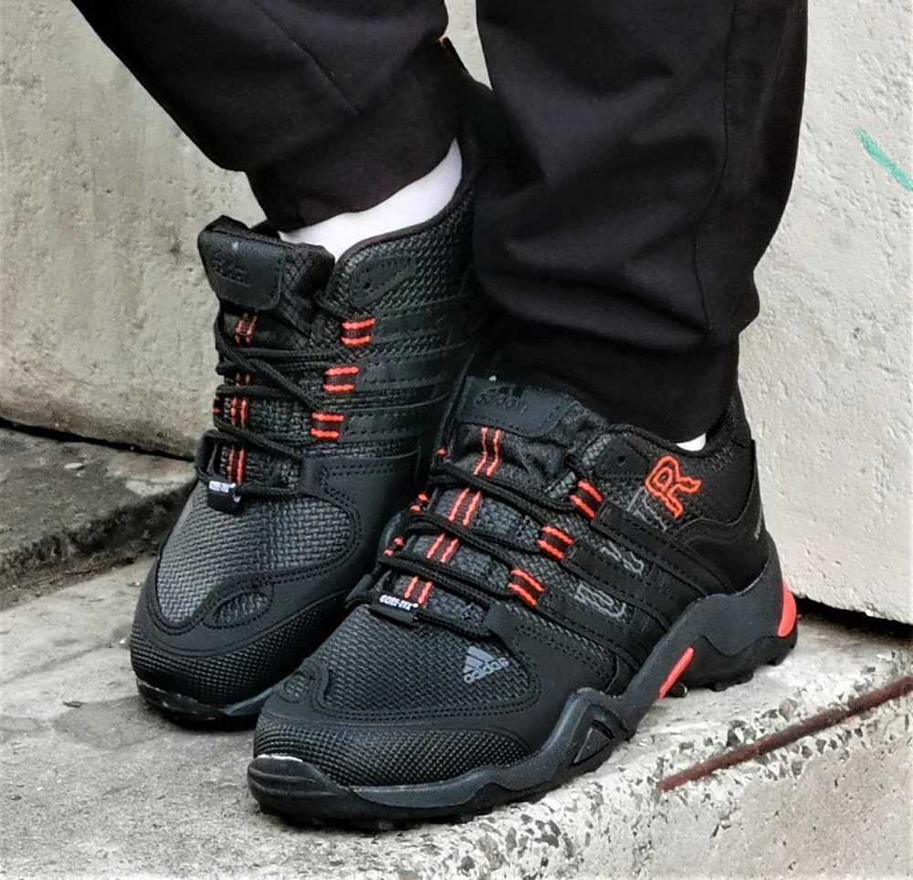 Термо Кросівки Adidas Terrex Чоловічі Чорні Адідас Терекс Єврозима Gore-Tex (розміри: 40,41,42,43) — 110-3 Дніпро - фото 2
