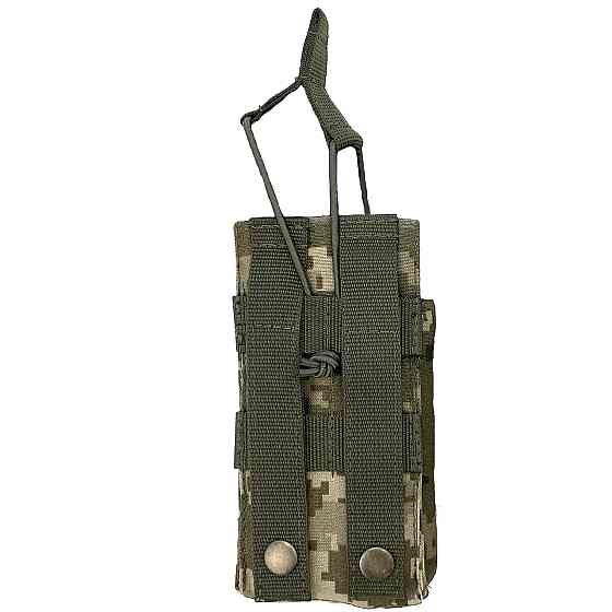 Підсумок на 1 магазин АК м'який Cordura Піксель ММ-14 (olive) Киев