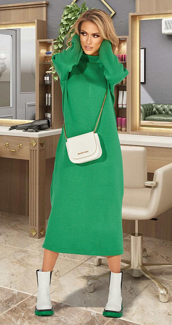 Двойное вязаное платье (46-48) Киев - изображение 4